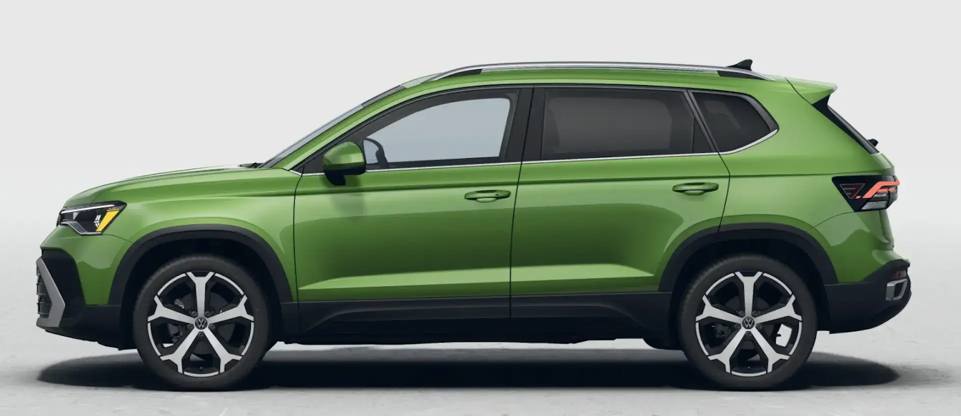 2026 VW Taos Bright Moss Green Metallic