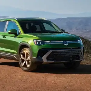 2026 VW Taos Front and Passenger Side View