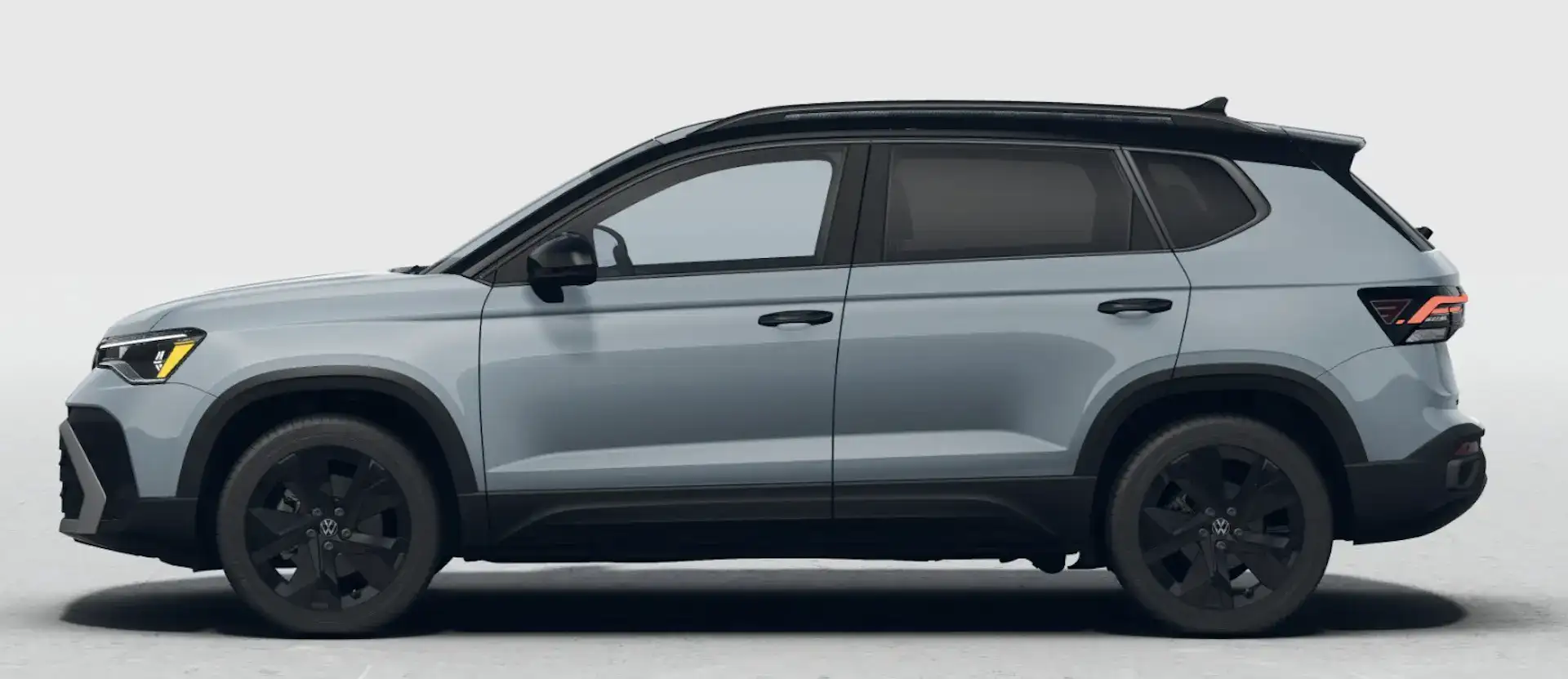 2026 VW Taos Monument Gray Metallic with Deep Black Pearl Roof