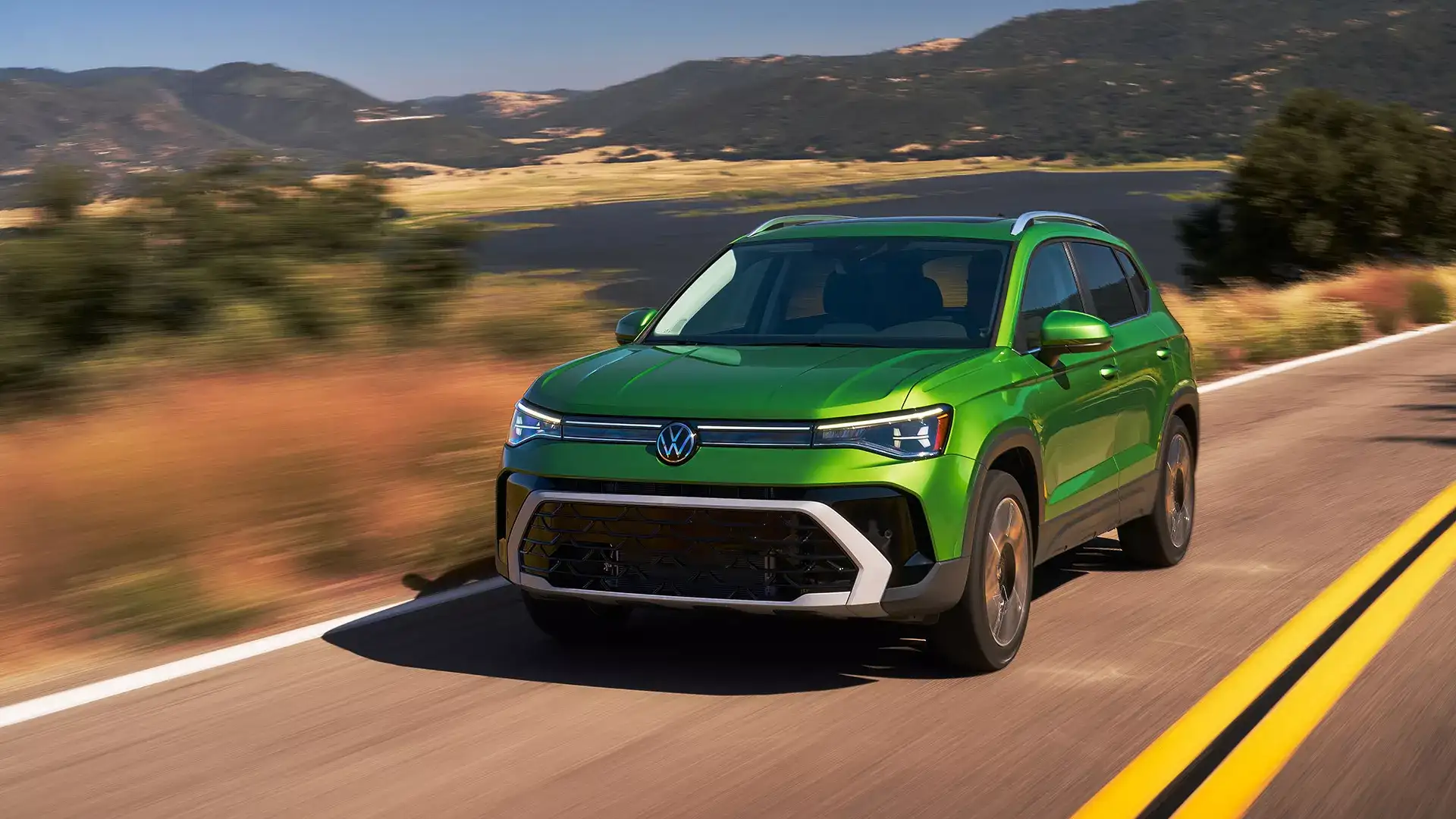 2026 VW Taos in Motion