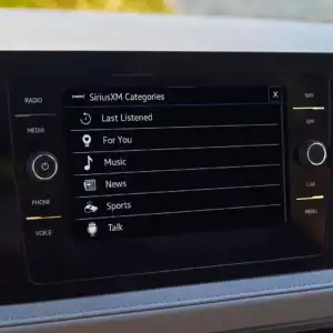 2026 VW Taos Infotainment Display
