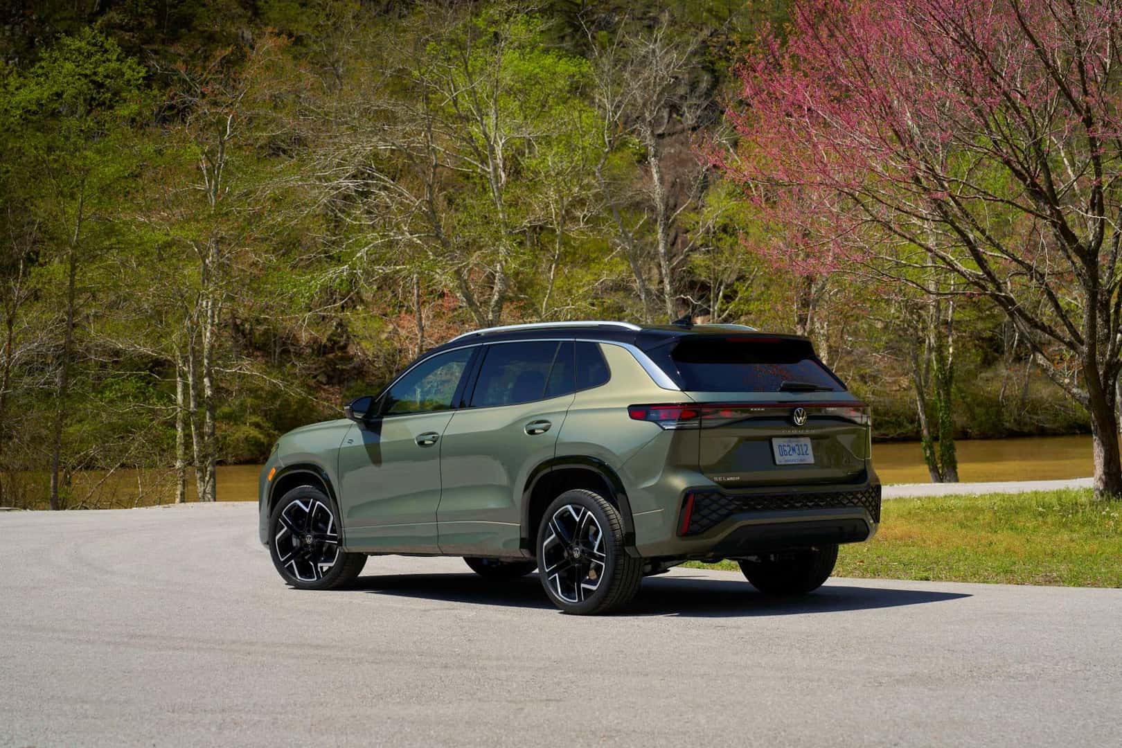 The Avocado Back Exterior Of The Gorgeous, Secure, And Reliable Volkswagen Tiguan