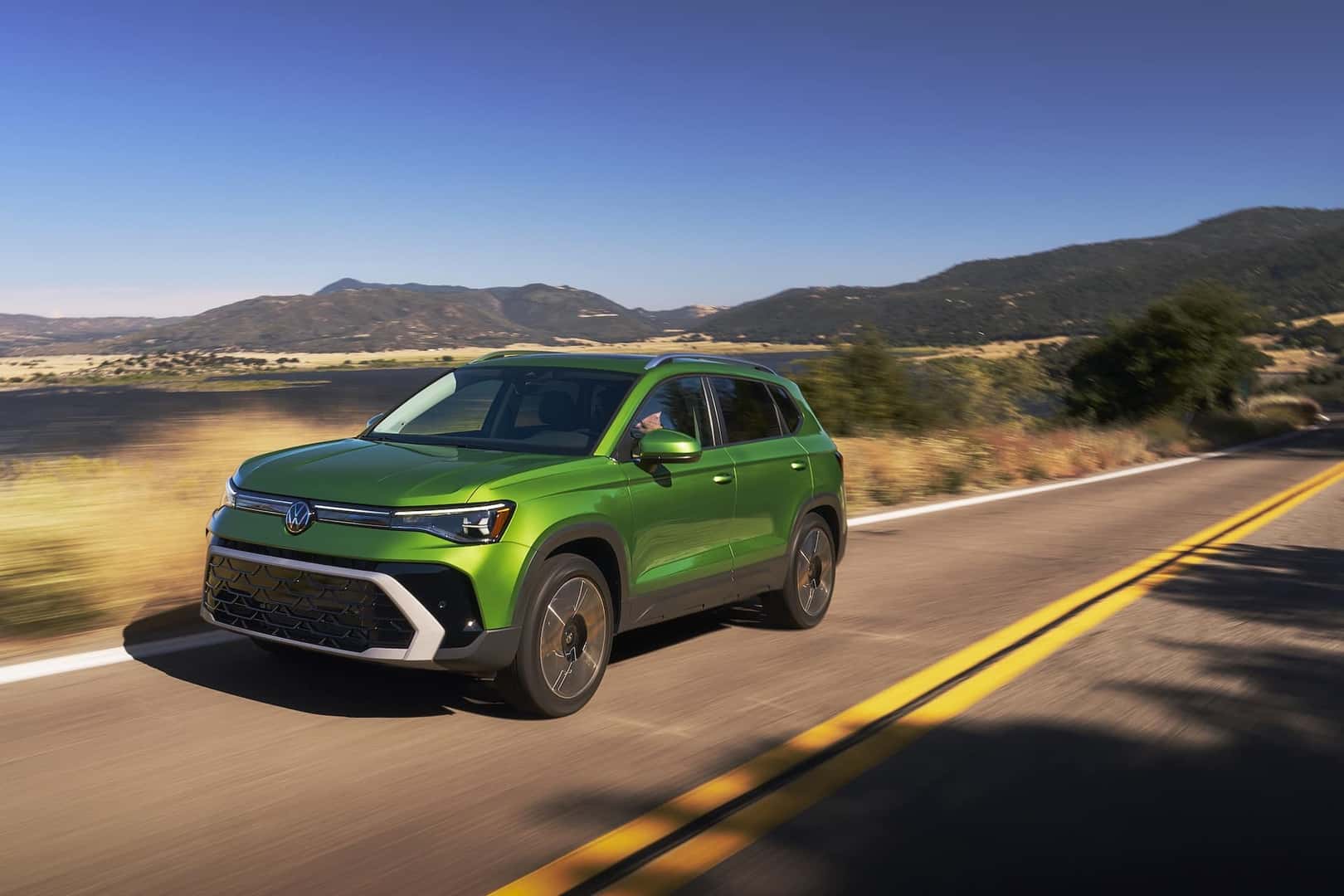 2026 Volkswagen Taos Front and Driver Profile View