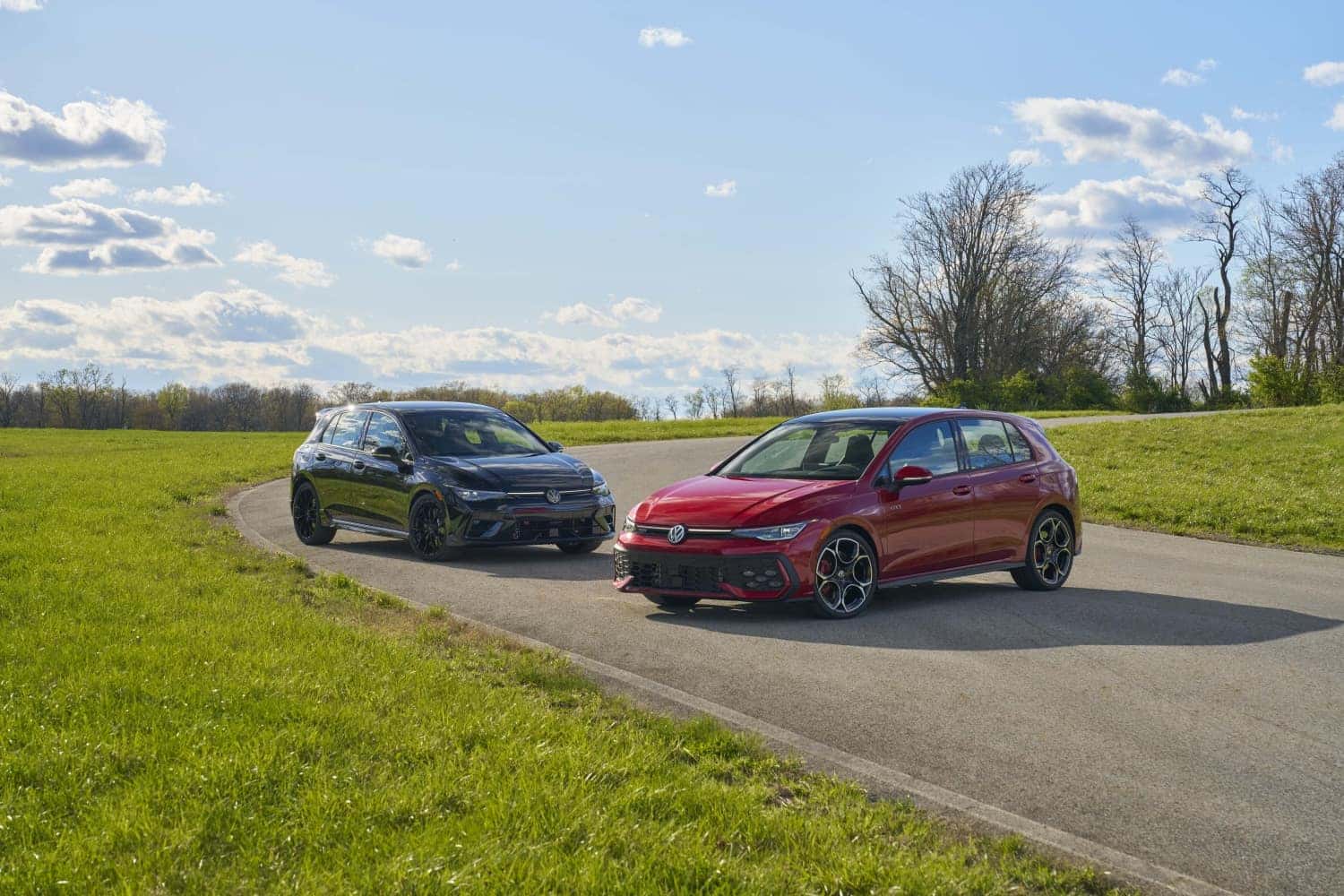 2026 Golf GTI Group Shot Exterior Profile