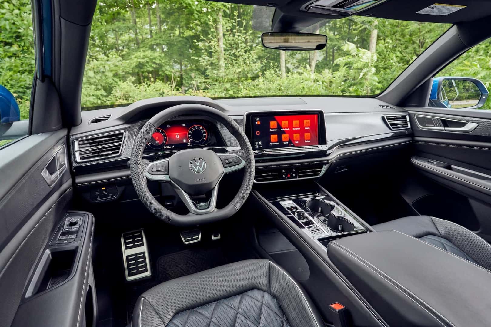 VW CrossSport Interior Leather Seats and Dash