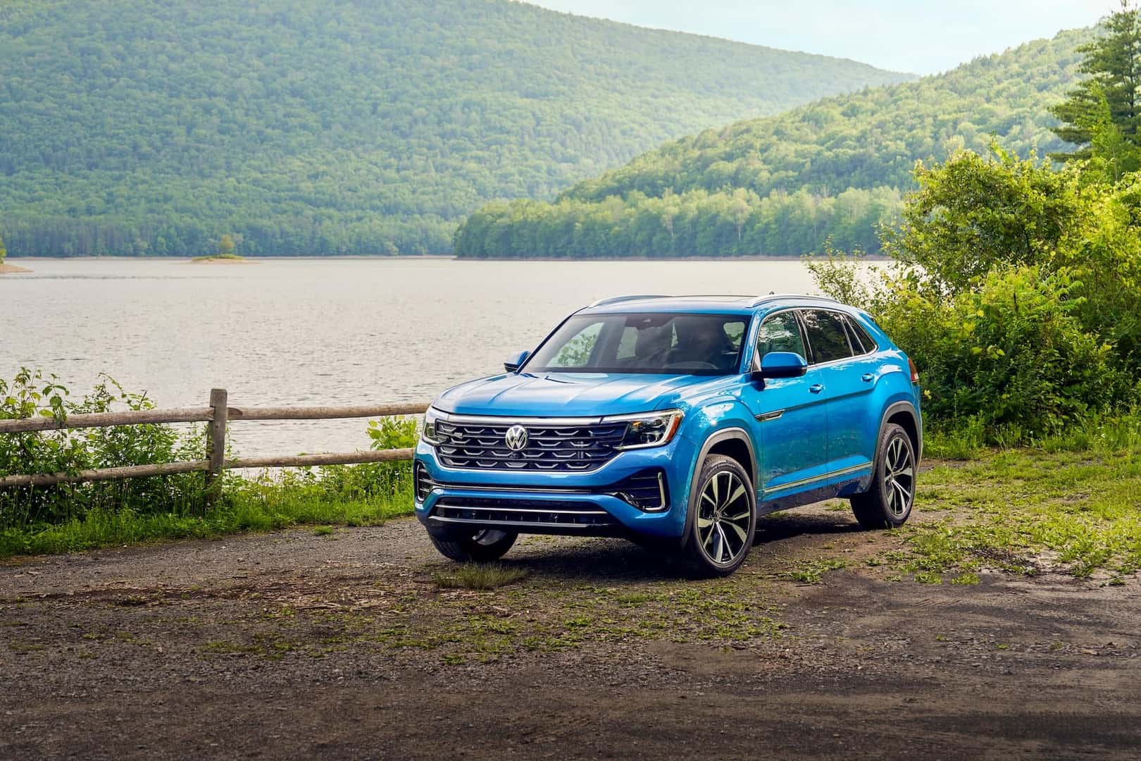 VW CrossSport Front Profile View