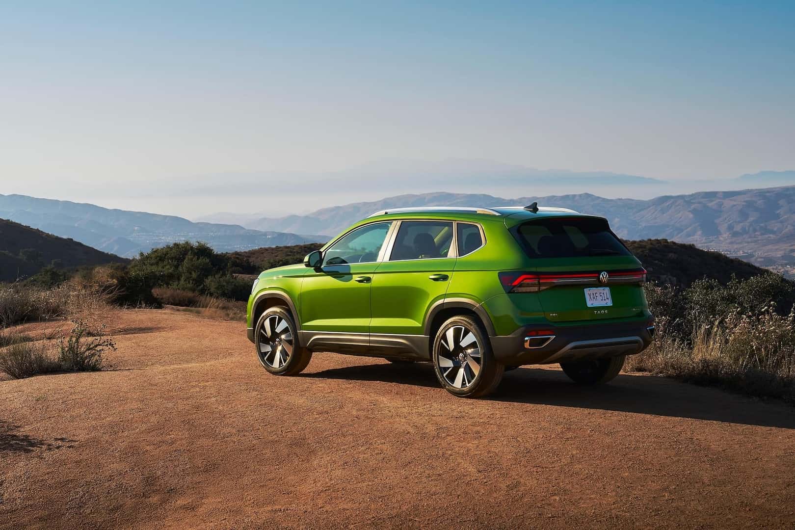 2026 Volkswagen Taos Driver Side and Rear Profile