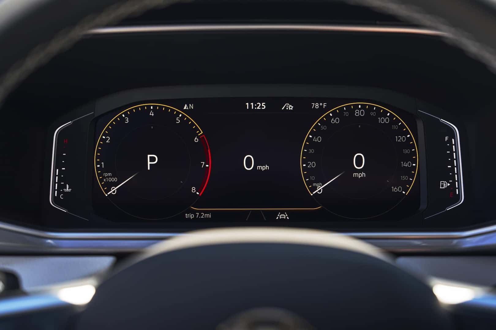2026 Volkswagen Taos Digital Instrument Cluster