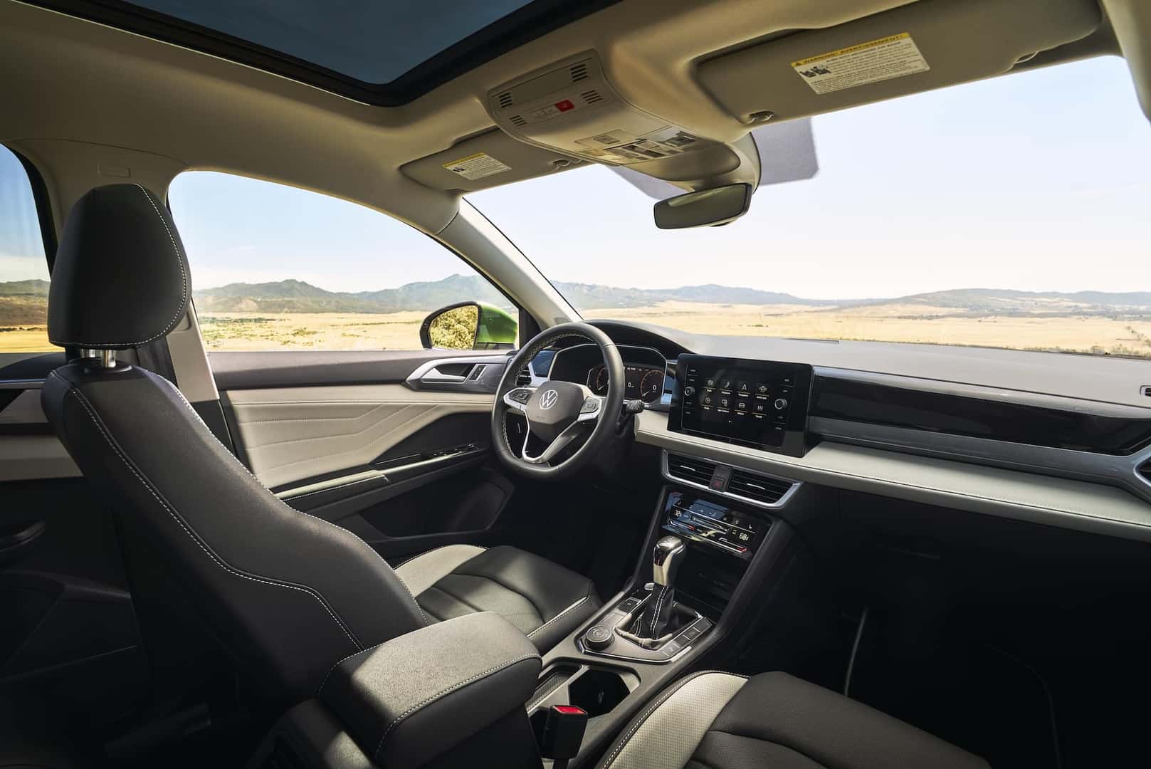 2025 Volkswagen Taos front row interior