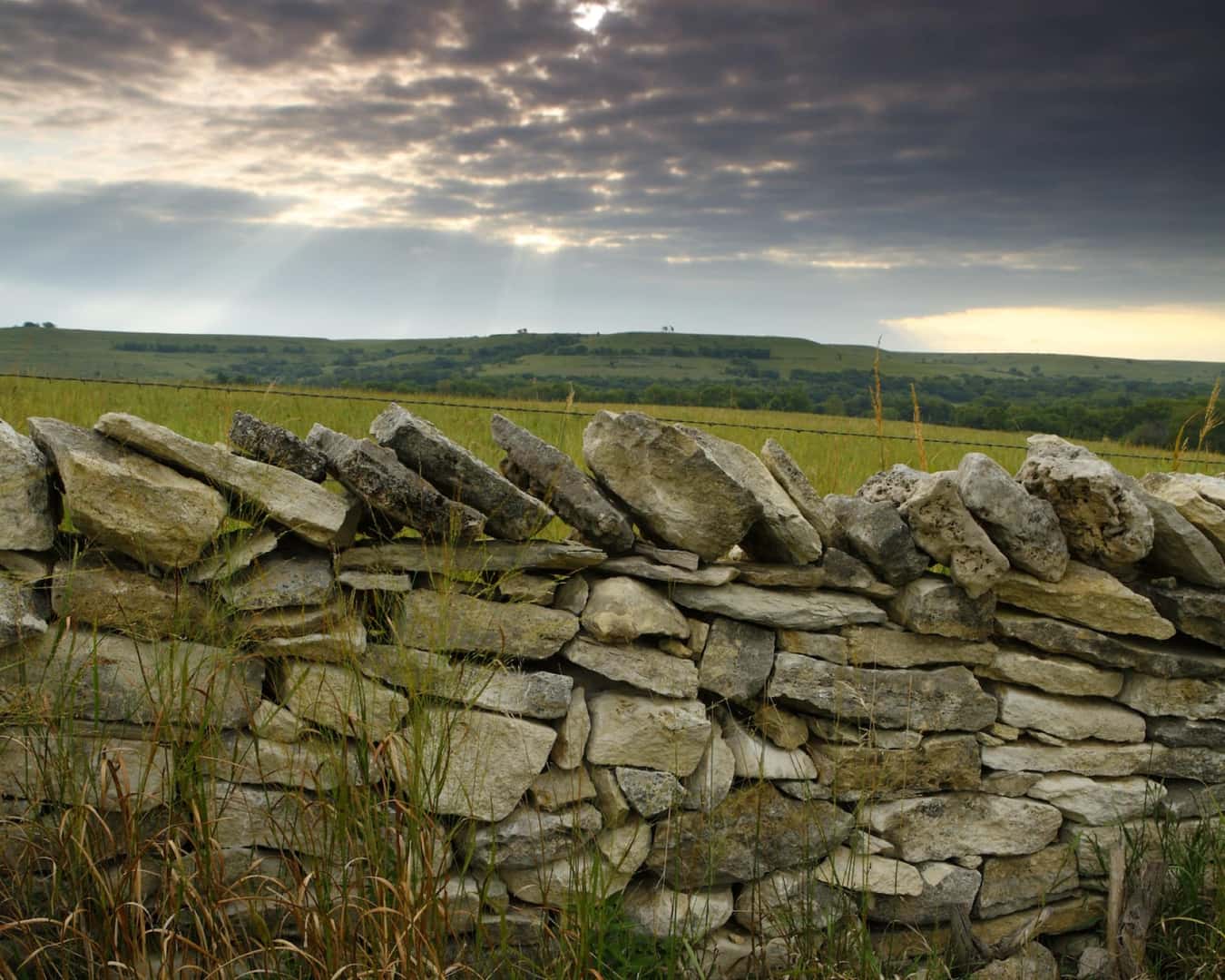 The Fascinating And Iconic Stone Walls Of The Native Stone Scenic Byway