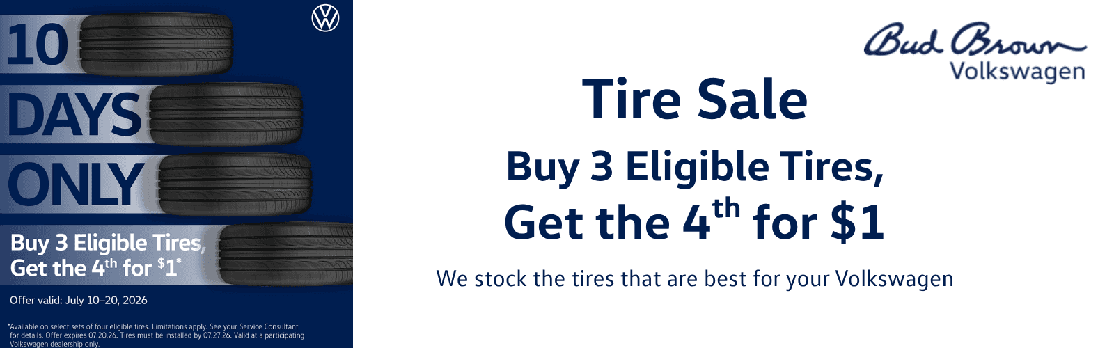 Flash Sale on Tires