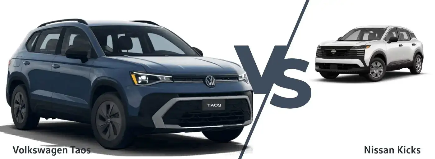 2026 Volkswagen Taos vs Nissan Kicks