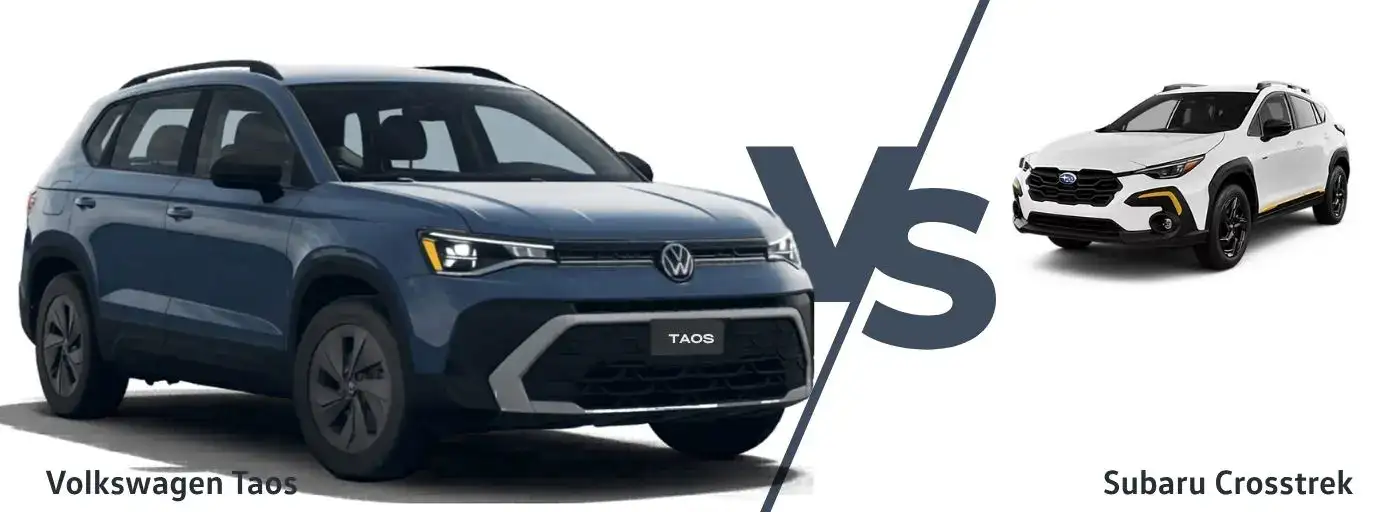 2026 Volkswagen Taos vs Subaru Crosstrek