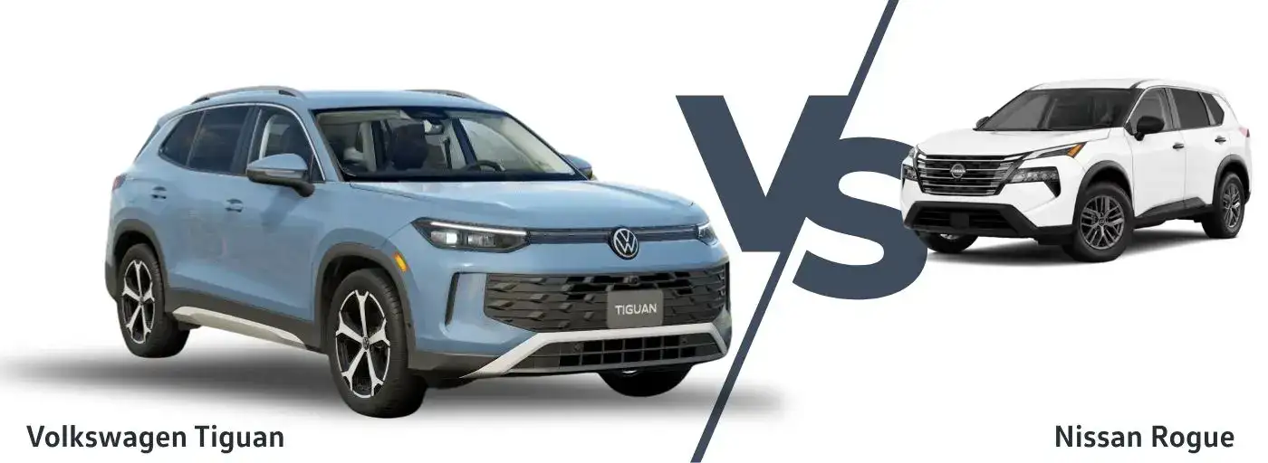 2026 Volkswagen Tiguan vs Nissan Rogue