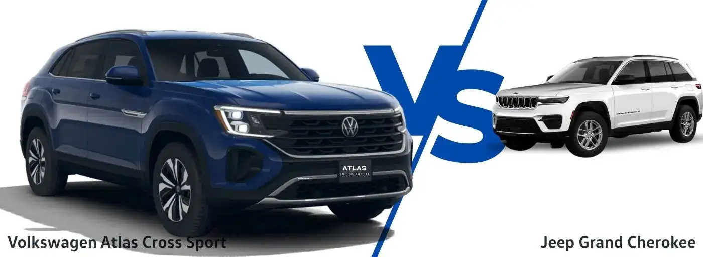 2026 Volkswagen Atlas Cross Sport vs Jeep Grand Cherokee
