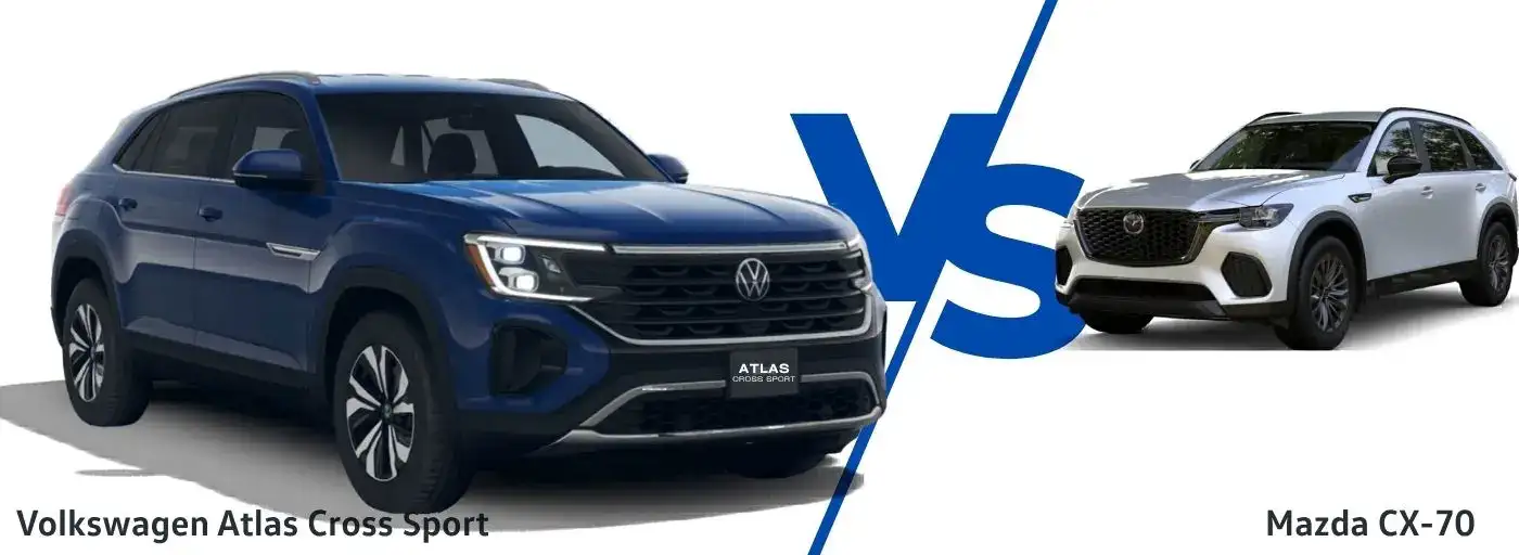 2026 Volkswagen Atlas Cross Sport vs Mazda CX-70