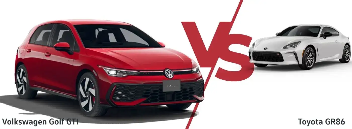 2026 Volkswagen Golf GTI vs Toyota GR86