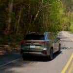 2026 Tiguan Sel R Line Turbo Rear View Driving