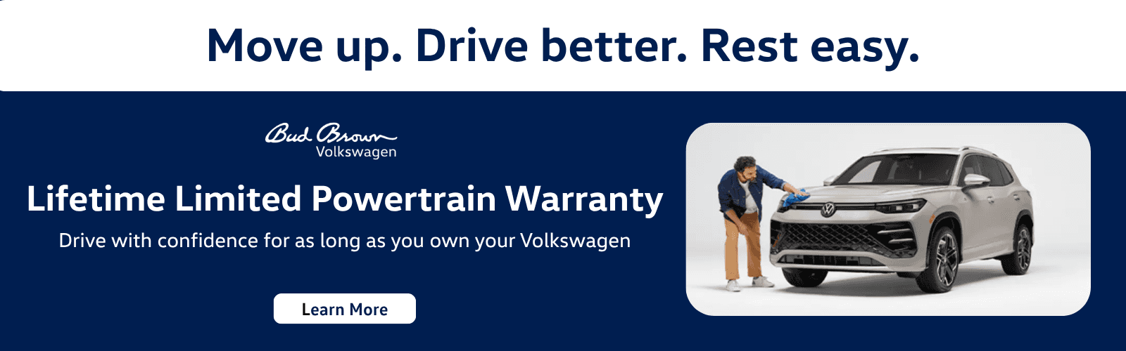 Exclusive Bud Brown Lifetime warranty