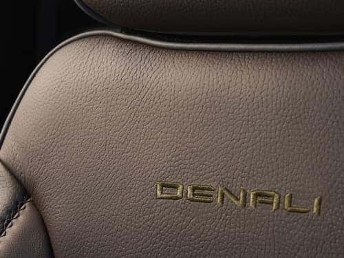 2024 GMC Sierra HD Denali close of view of front seat