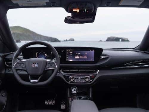 2025 Buick Envista interior view of dash
