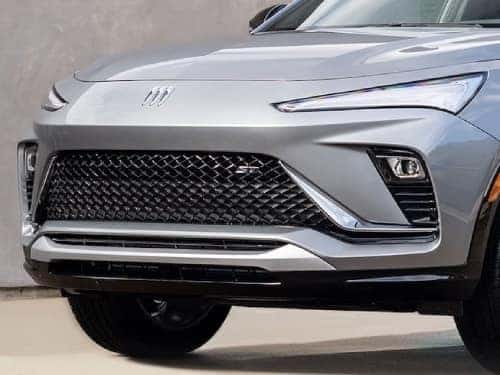 2025 Buick Envista close up exterior view of front grill