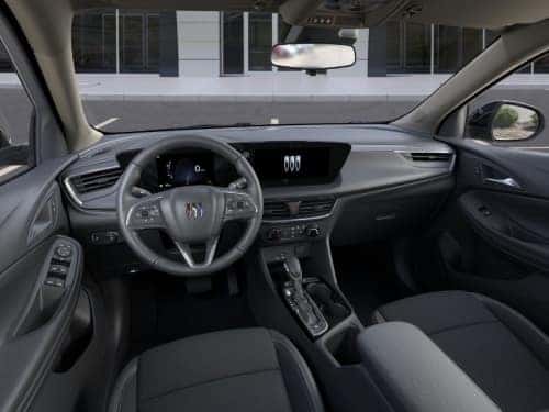 2025 Buick Encore GX interior view of front seating area