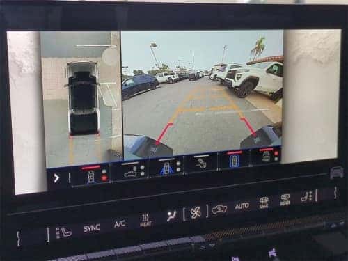2025 GMC Hummer EV Pickup rear camera view