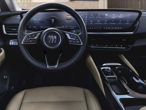 2025 Buick Envision interior view of front seating area