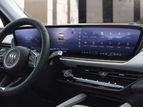 2025 Buick Envision view of touchscreen display