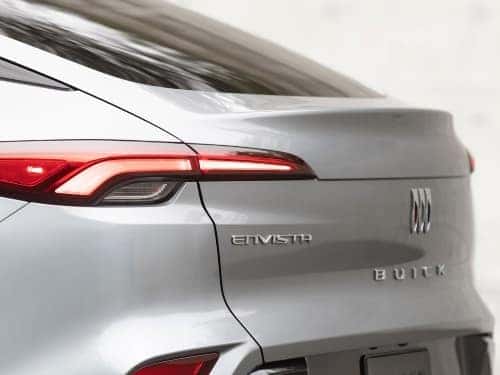 2025 Buick Envista Sport Touring close up view of exterior rear of vehicle