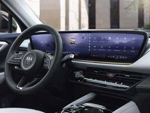 2025 Buick Envision Avenir close up view of touchscreen