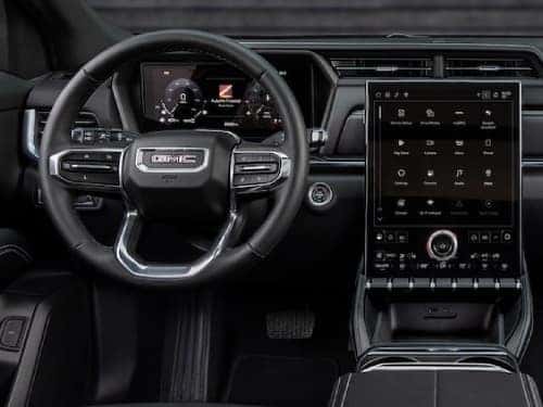 2025 GMC Terrain view of dash