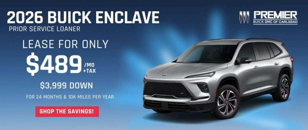 New 2026 Buick Enclave Sport Touring Front Wheel Drive SUV | Lease for Only $489+Tax per mo. 