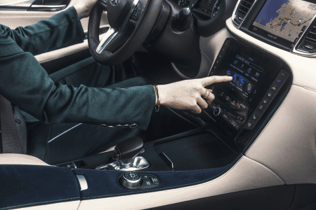 INFINITI QX50 infotainment technology