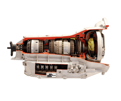 full transmission cross section showing internals