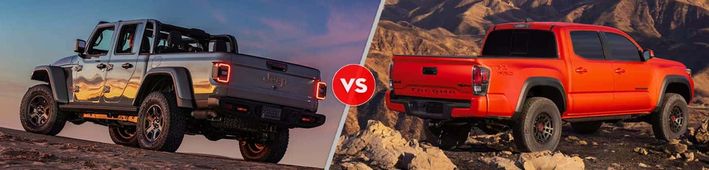 Jeep Gladiator vs Toyota Tacoma