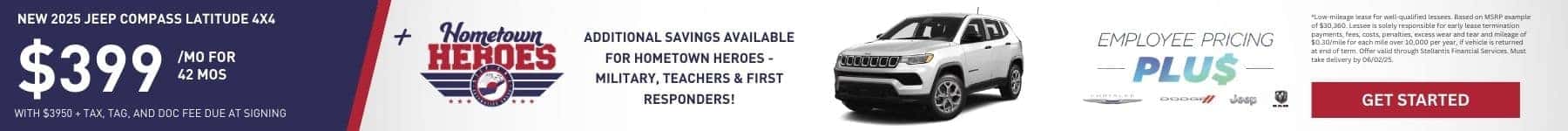 2025 Jeep Compass Latitude 4x4