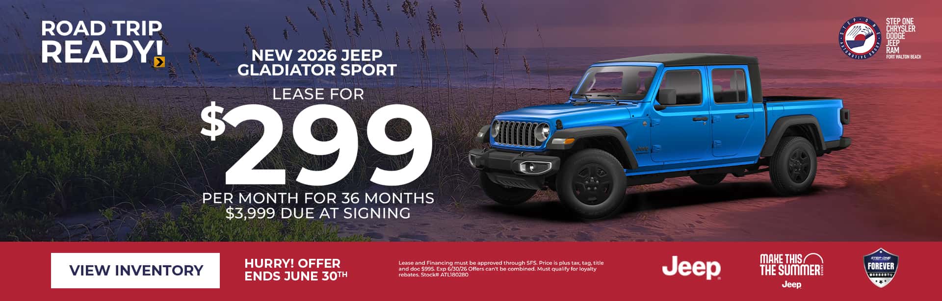 2026 Gladiator Special Offer