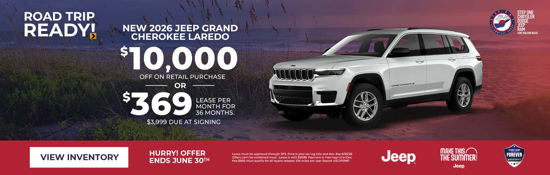 2026 Grand Cherokee L Offer