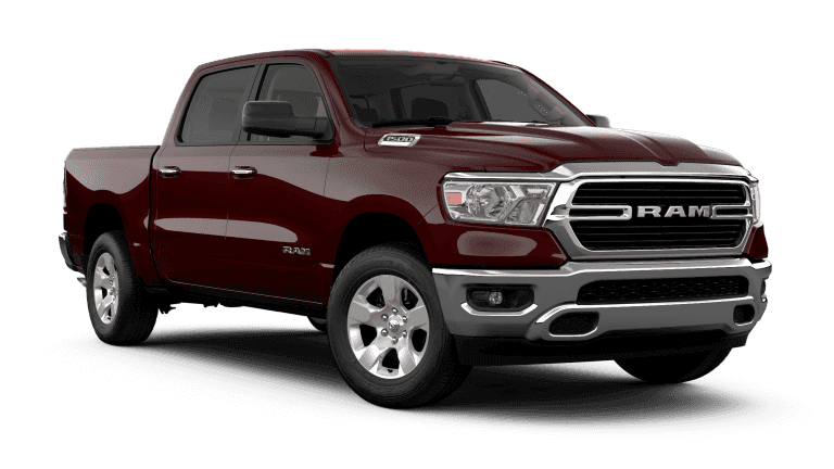 2019 Ram 1500 Big Horn / Lone Star Crew Cab 4x4 - maroon