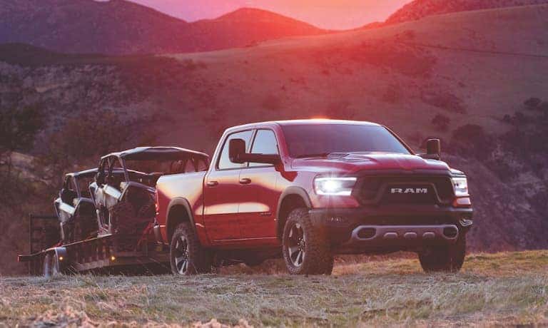 2019 Ram 1500 Rebel towing
