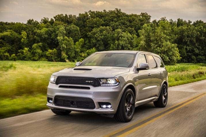 Chrysler Pacifica and Dodge Durango SRT named Best Family Cars for