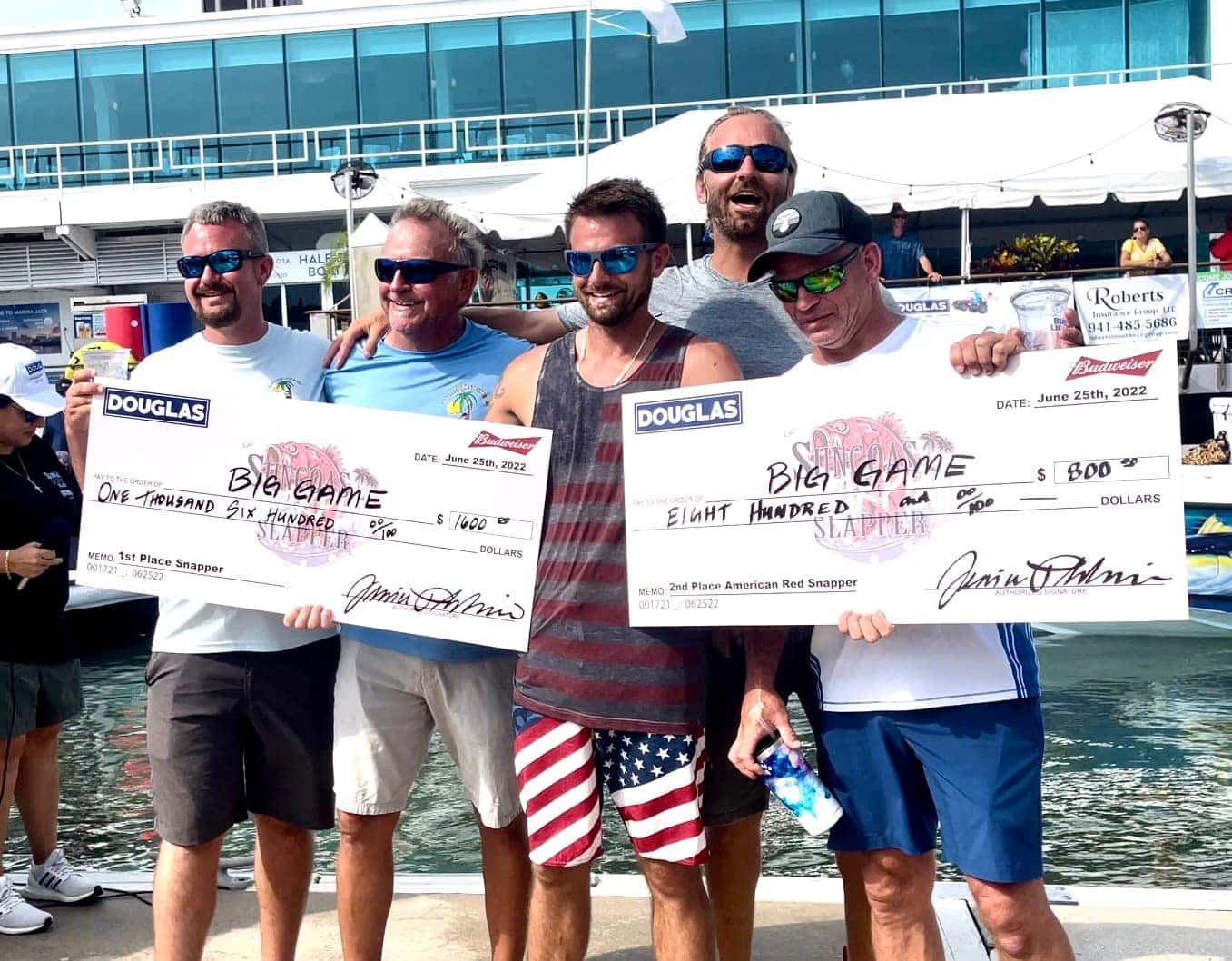 2022 Suncoast Snapper Slapper Tournament Douglas JCDR