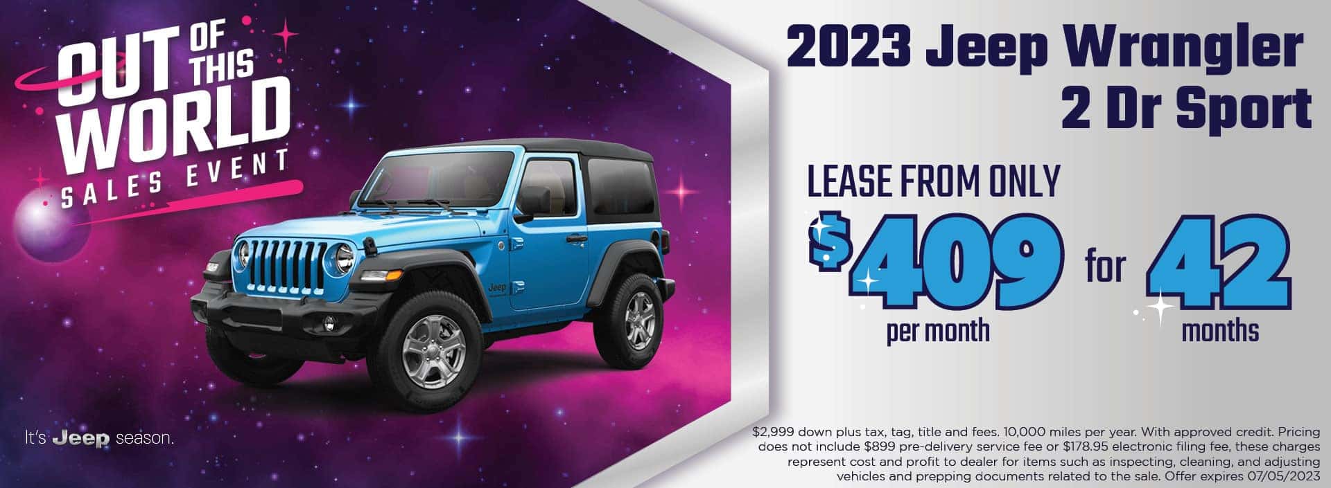 23 Wrangler 409