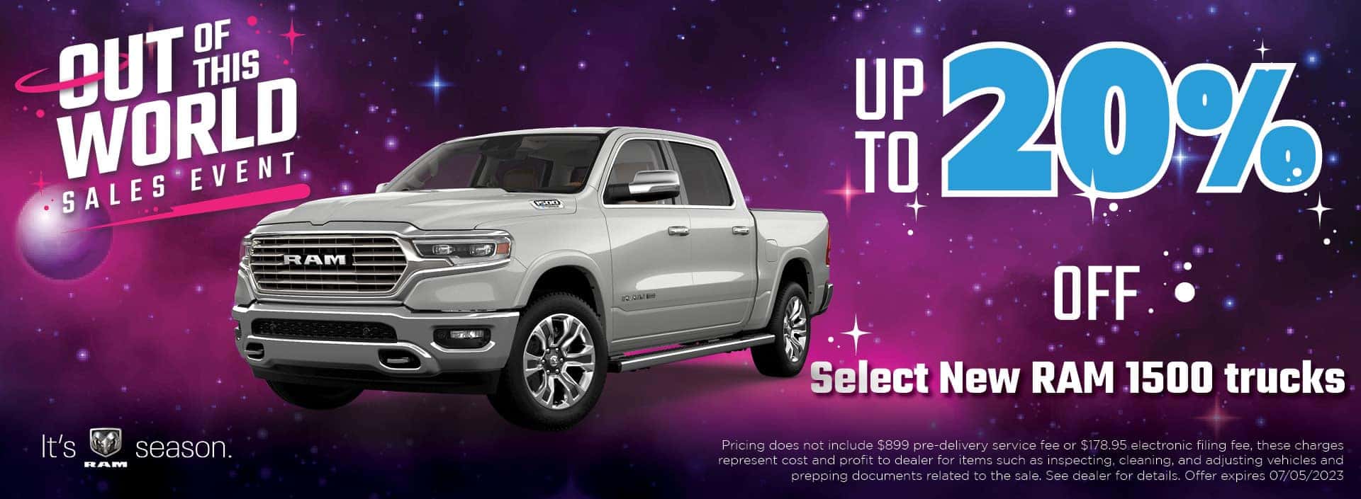 Ram 20 pct