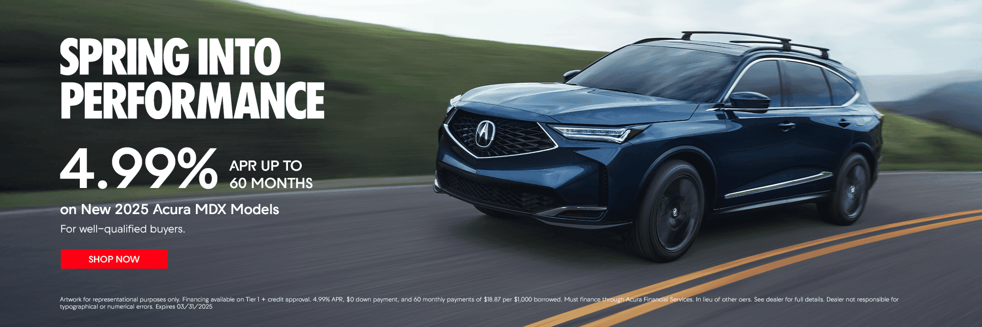 SPRING INTO PERFORMANCE.