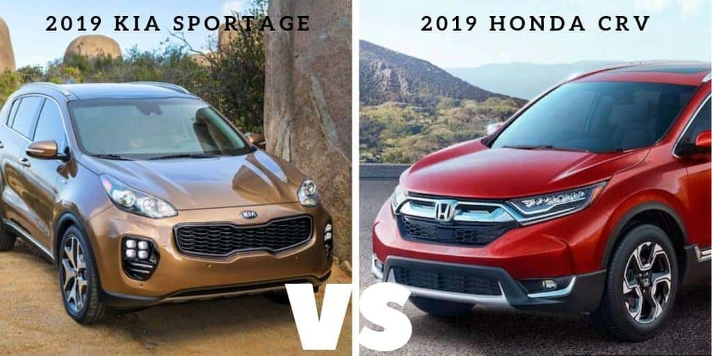 2019 Kia Sportage vs 2019 Honda CR-V at Ed Voyles Kia of Smyrna, GA