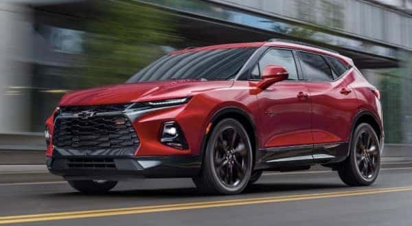 2020 Chevy Blazer exterior
