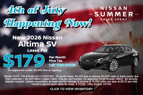 July Altima Special